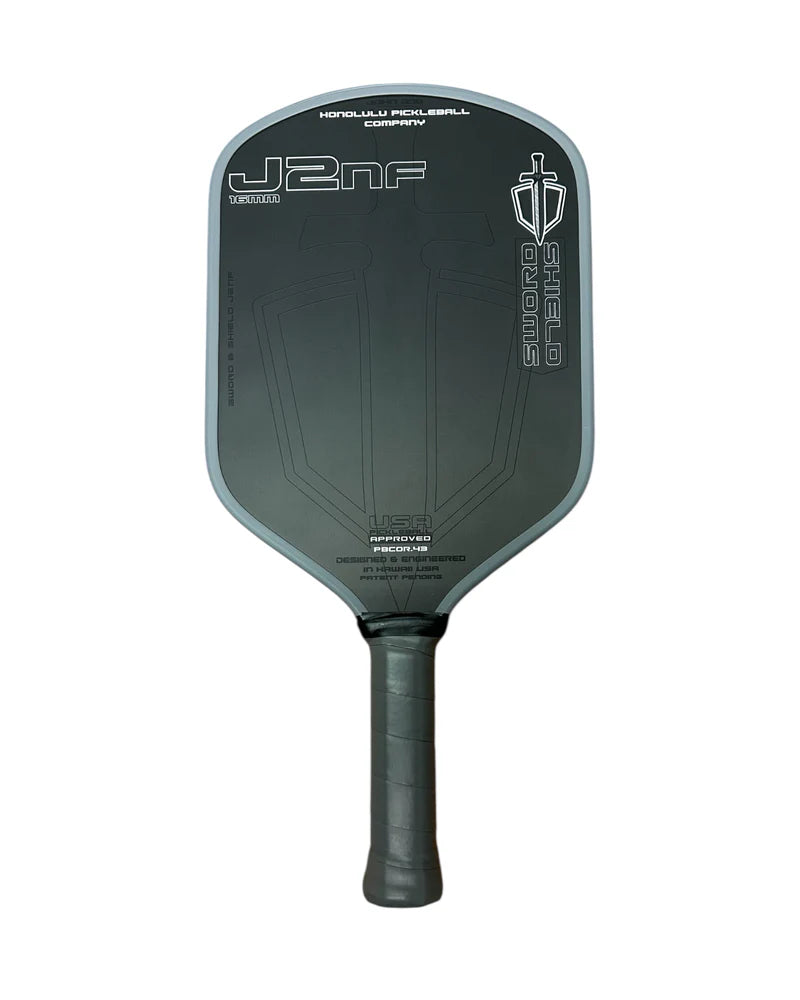 Honululu Pickleball Company Sword & Shield J2NF Pickleball Paddle