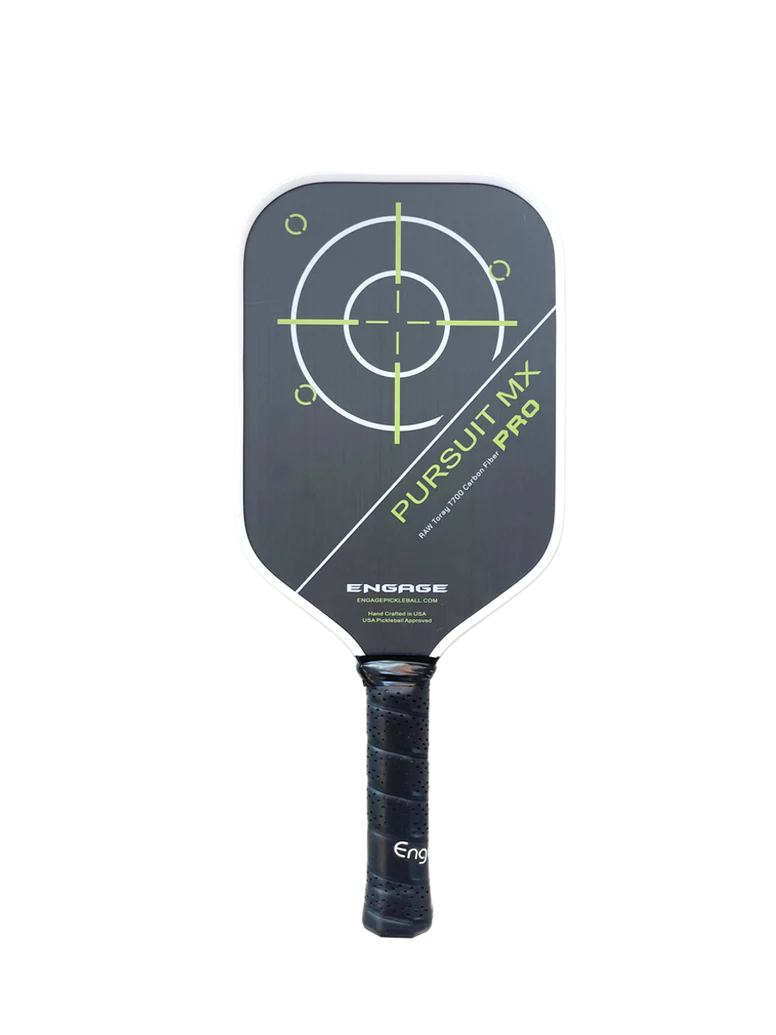 Engage Pursuit Pro MX Raw T700 Carbon Fiber Pickleball Paddle Pickleball Paddles