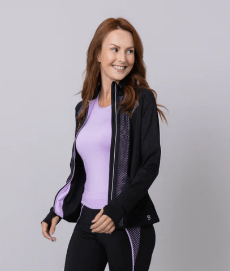 Sofibella Women's Tennis Jacket- Style Ace