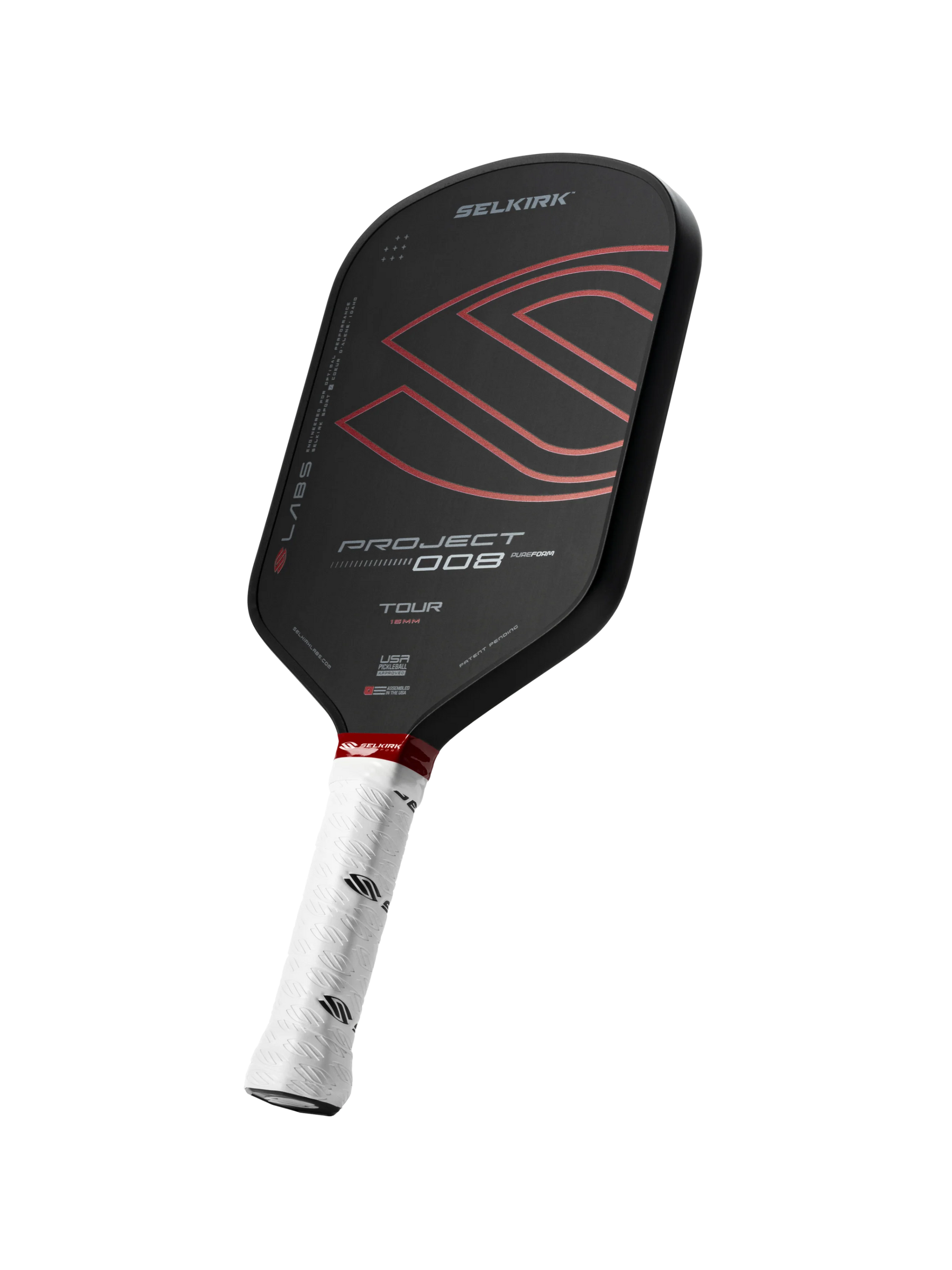 Selkirk Project Labs 008 Tour 16mm Pickleball Paddle Pickleball Paddles 