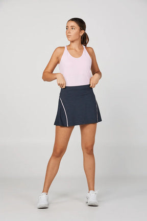 Women's Sofibella 14" High Waist Skort - Shades of Pink Women's Clothing 