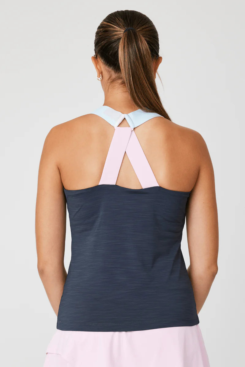 Women's Sofibella 24" Tank Top - Shades of Pink Women's Clothing 
