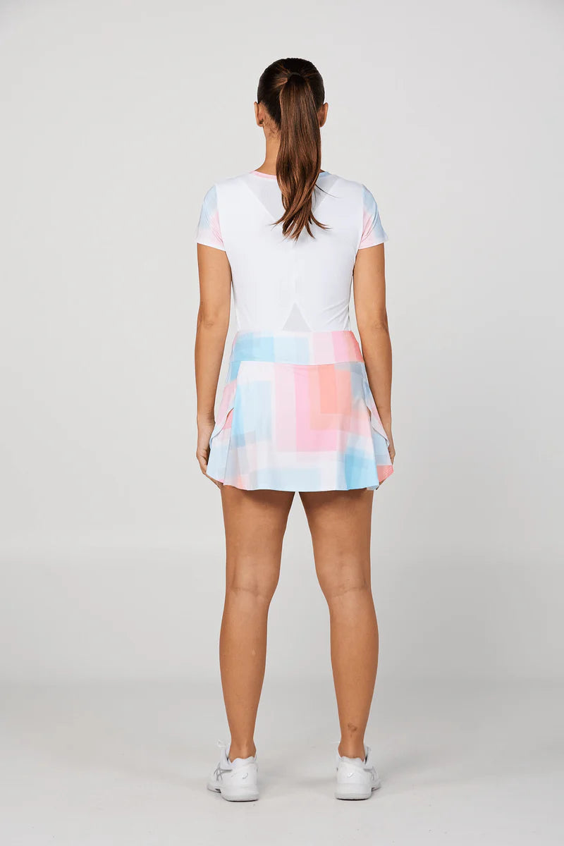 Women's Sofibella 14" Skort - Shades of Pink Women's Clothing 