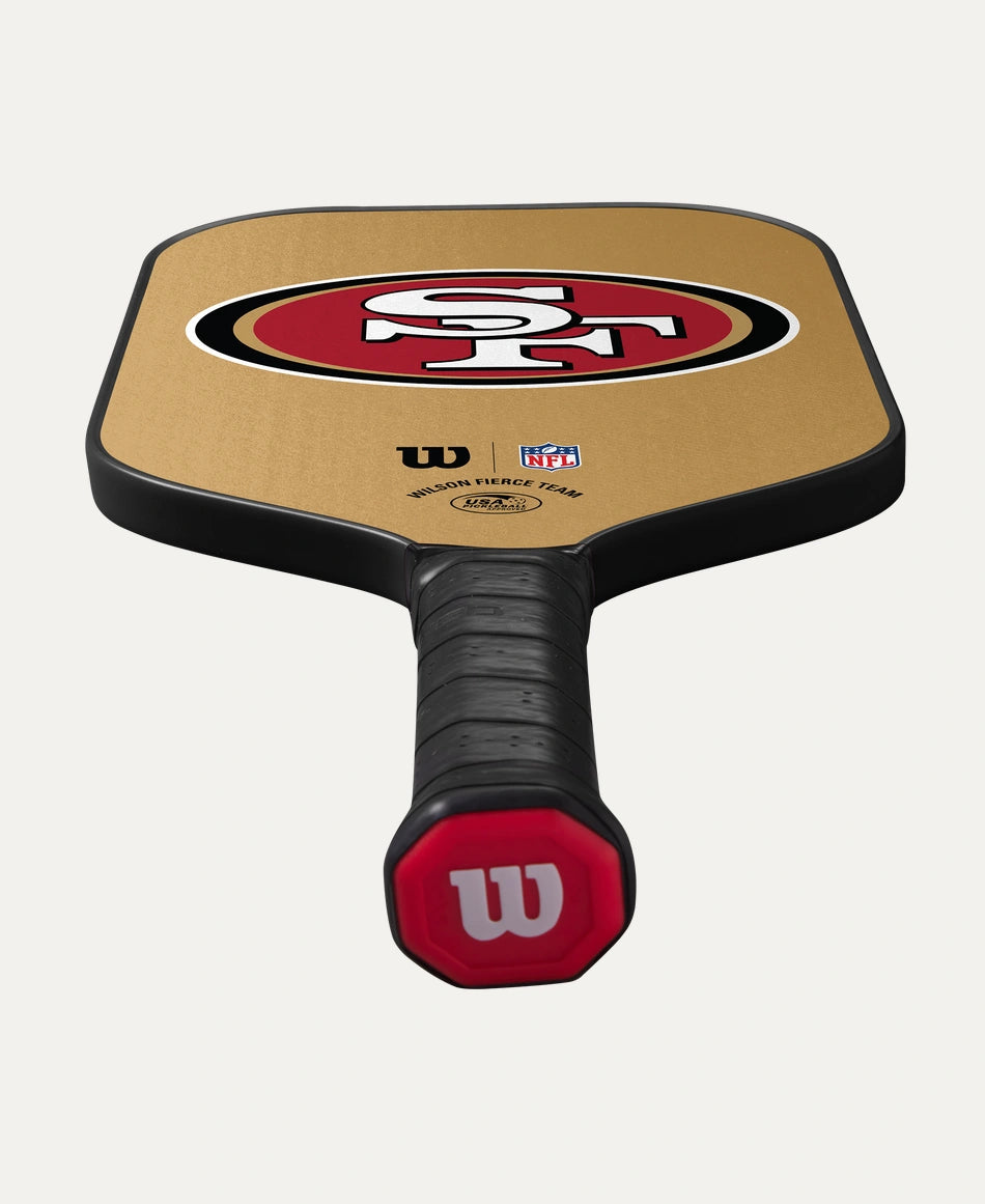 Wilson Fierce Team 49ERS Pickleball Paddle Pickleball Paddles 