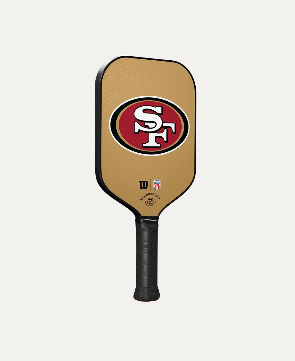Wilson Fierce Team 49ERS Pickleball Paddle Pickleball Paddles 