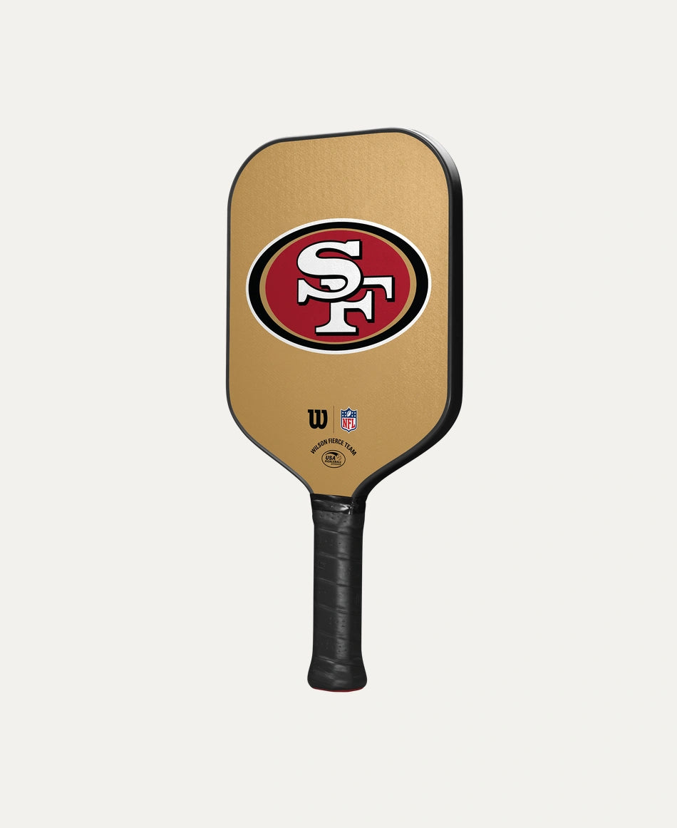 Wilson Fierce Team 49ERS Pickleball Paddle Pickleball Paddles 