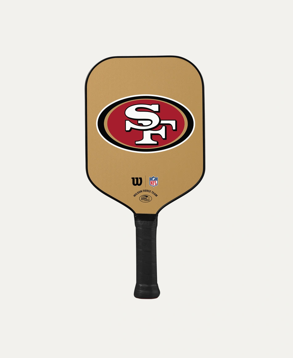 Wilson Fierce Team 49ERS Pickleball Paddle Pickleball Paddles 