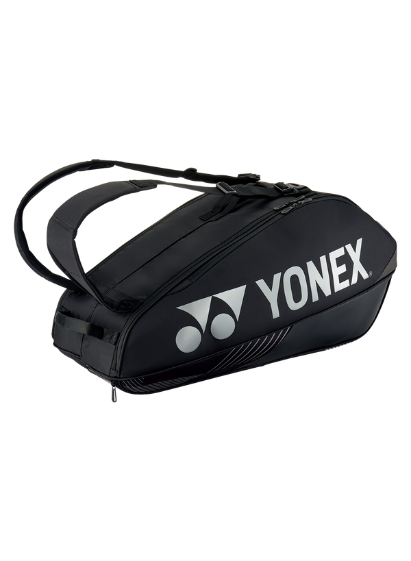 Yonex Pro Racquet 6 Pack (2024) Tennis Bag - Black Tennis Bags 