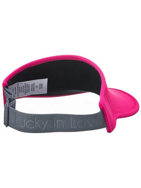 Women's Lucky in Love Stretch Visor Hats 