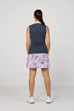 Women's Sofibella Sleeveless Polo - Shades of Pink Women's Clothing 