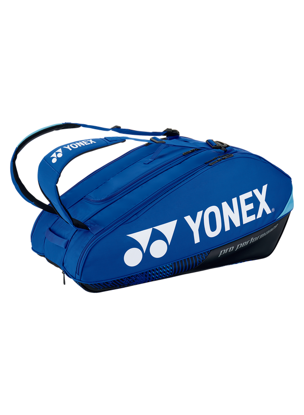 Yonex Pro Racquet 9 Pack (2024) Tennis Bag - Cobalt Blue Tennis Bags 