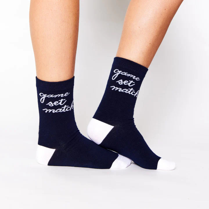 Ame & Lulu Love Stitched Crew Socks Socks 