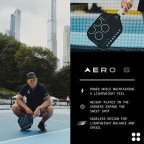 Holbrook Pro Aero S 16mm Pickleball Pack Pickleball Paddles 