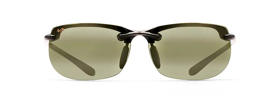 Maui Jim Banyans Asian Fit Sunglasses - Gloss Black  
