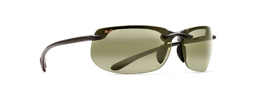 Maui Jim Banyans Asian Fit Sunglasses - Gloss Black  