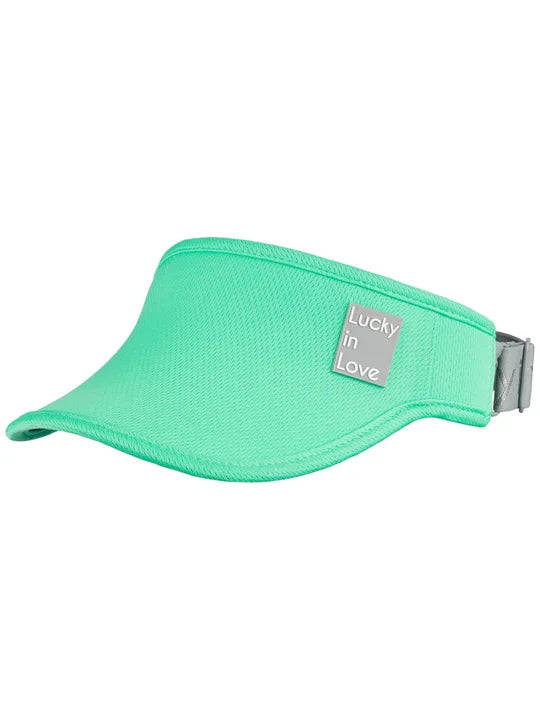 Women's Lucky in Love Stretch Visor Hats 