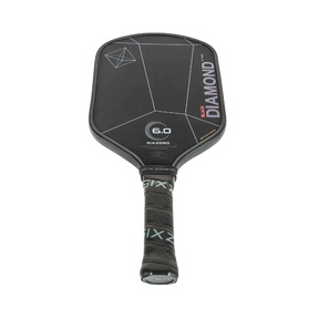 Six Zero 6.0 Black Diamond Power Pickleball Paddle Pickleball Paddles 