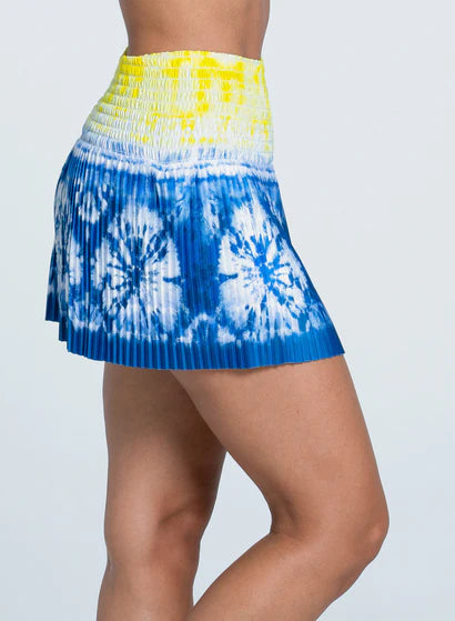 Women's Lucky in Love Shibori Wave 14" Skirt Women's Clothing 