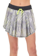 Women's Lucky In Love High Waist Torque Tennis Skirt Women's Clothing 