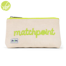 Ame & LuLu Canvas Brush It Off Cosmetic Case Tennis Bags 