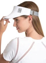 Women's Lucky in Love Stretch Visor Hats 