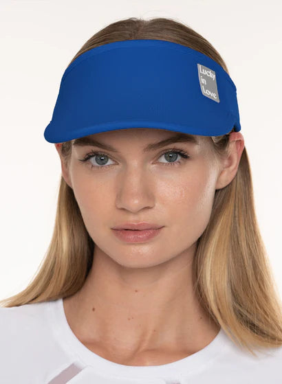Women's Lucky in Love Stretch Visor Hats 