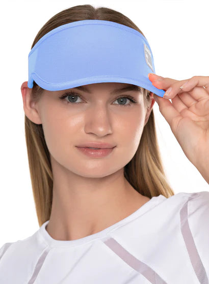 Women's Lucky in Love Stretch Visor Hats 