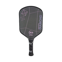 Six Zero 6.0 Double Black Diamond Control Pickleball Paddle Pickleball Paddles 