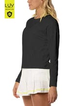 Lucky In Love Women's Tennis Long Sleeve (Semi-Fitted) - Hype L/S Women's Clothing 