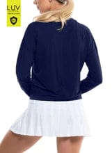 Lucky In Love Women's Tennis Long Sleeve (Semi-Fitted) - Hype L/S Women's Clothing 