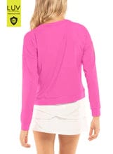 Lucky In Love Women's Tennis Long Sleeve (Semi-Fitted) - Hype L/S Women's Clothing 