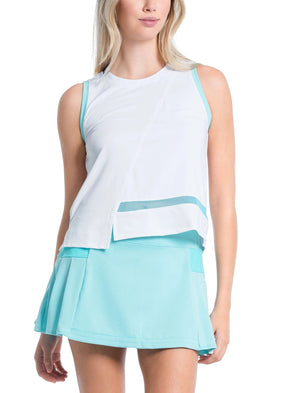 Women's Lucky In Love Box Pleat Tennis Skirt Women's Clothing 