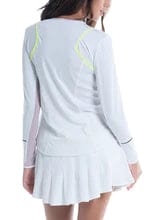 Women's Lucky In Love Dynamic Long Sleeve Tennis Top Women's Clothing 