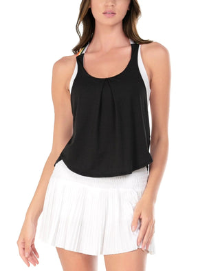Women's Lucky In Love Sunset Glow Bralette Tank Women's Clothing 