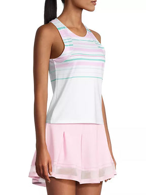 Women's Lucky in Love Deco in Love Stripe Tank Women's Clothing 
