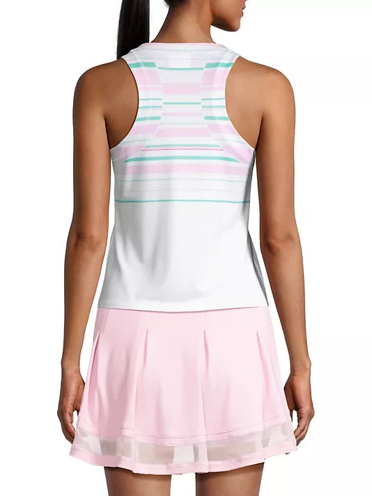 Women's Lucky in Love Deco in Love Stripe Tank Women's Clothing 