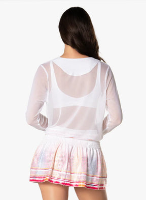 Women's Lucky in Love Classic Mesh Pullover Women's Clothing 
