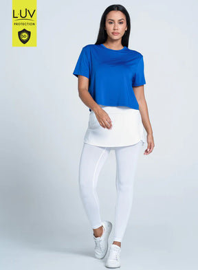 Women's Lucky in Love Power Box Tee Women's Clothing 
