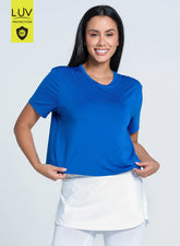 Women's Lucky in Love Power Box Tee Women's Clothing 