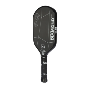 Six Zero Double Black Diamond Control Elongated Pickleball Paddle Pickleball Paddles 