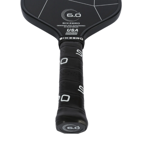 Six Zero Double Black Diamond Control Elongated Pickleball Paddle Pickleball Paddles 
