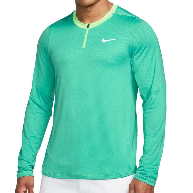 Men's Nike Court Dri-Fit Advantage Tennis Half-Zip Top Men's Clothing 