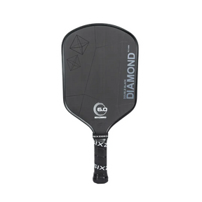 Six Zero 6.0 Double Black Diamond Control Pickleball Paddle Pickleball Paddles 