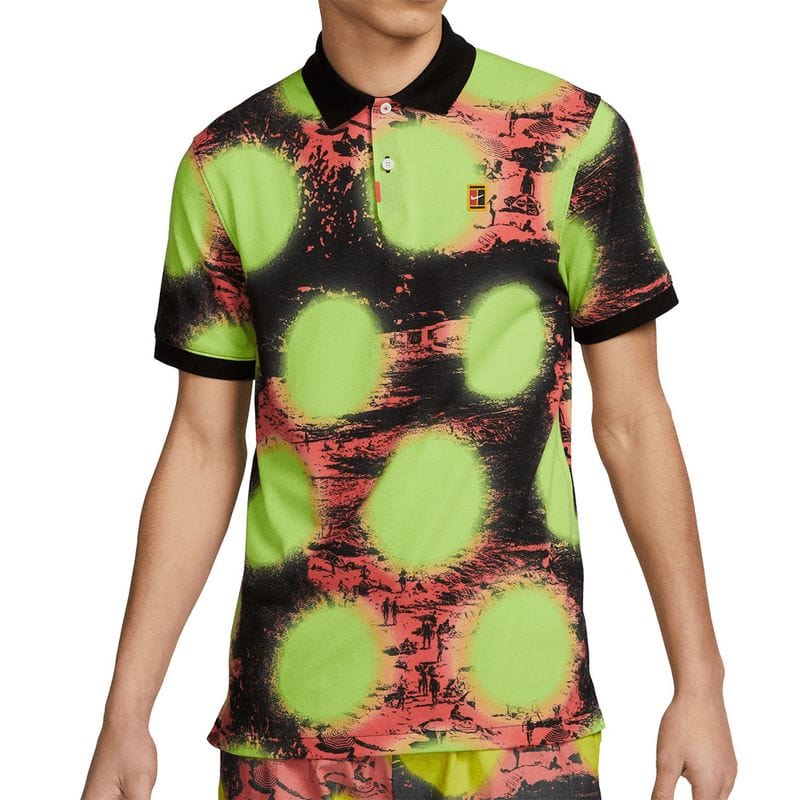 Men's Nike Printed Slim Tennis Polo Men's Clothing 