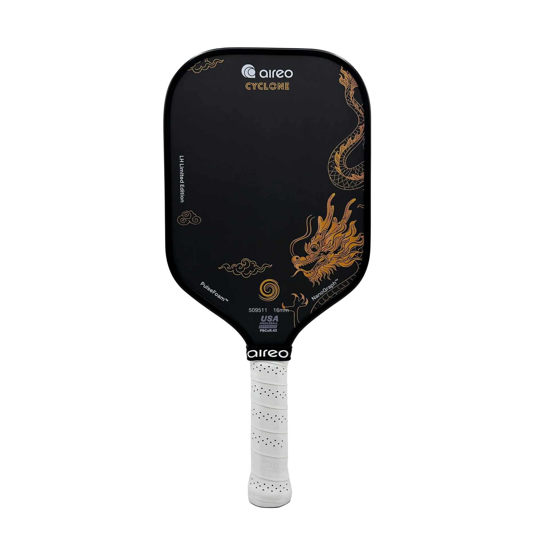 AIREO Cyclone NanoGraph 16mm Pickleball Paddle