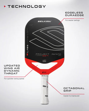 Selkirk LABS Project 007 14mm Pickleball Paddle Pickleball Paddles 