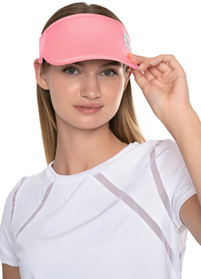 Women's Lucky in Love Stretch Visor Hats 