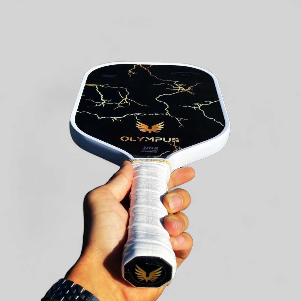 Olympus Golden Edition 16mm (Long Handle) Pickleball Paddle Pickleball Paddles 