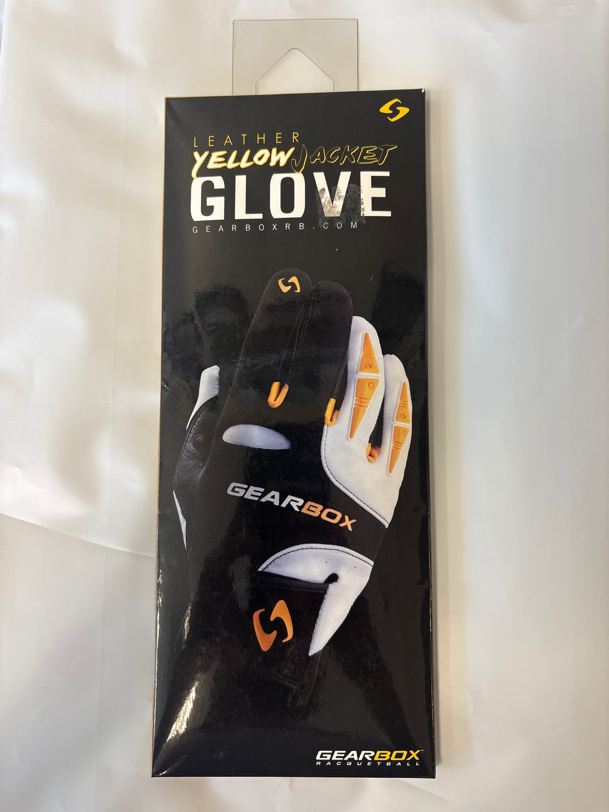 Gearbox Leather Yellow Jacket Glove Gloves 