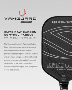 Selkirk Vanguard Control Invikta Pickleball Paddle Pickleball Paddles 